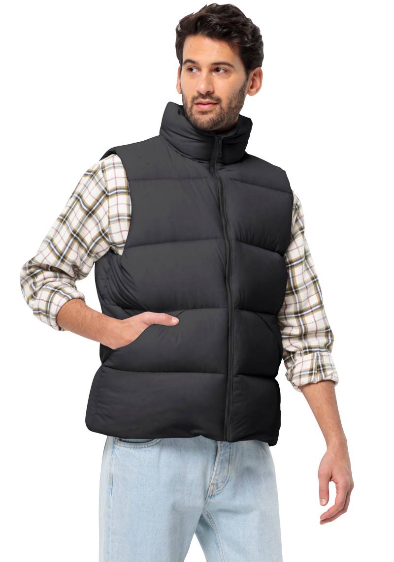 Jack Wolfskin Funktionsweste »ROEMERTOR VEST M«, warme, winddichte, wasserabweisende Daunenweste von Jack Wolfskin