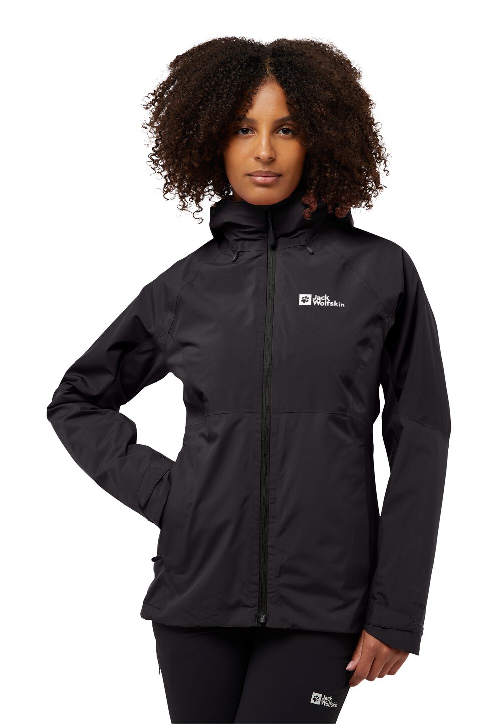 Jack Wolfskin 3 in 1 Jacke Damen Glaabach 3in1 Jacket Women L black black von Jack Wolfskin