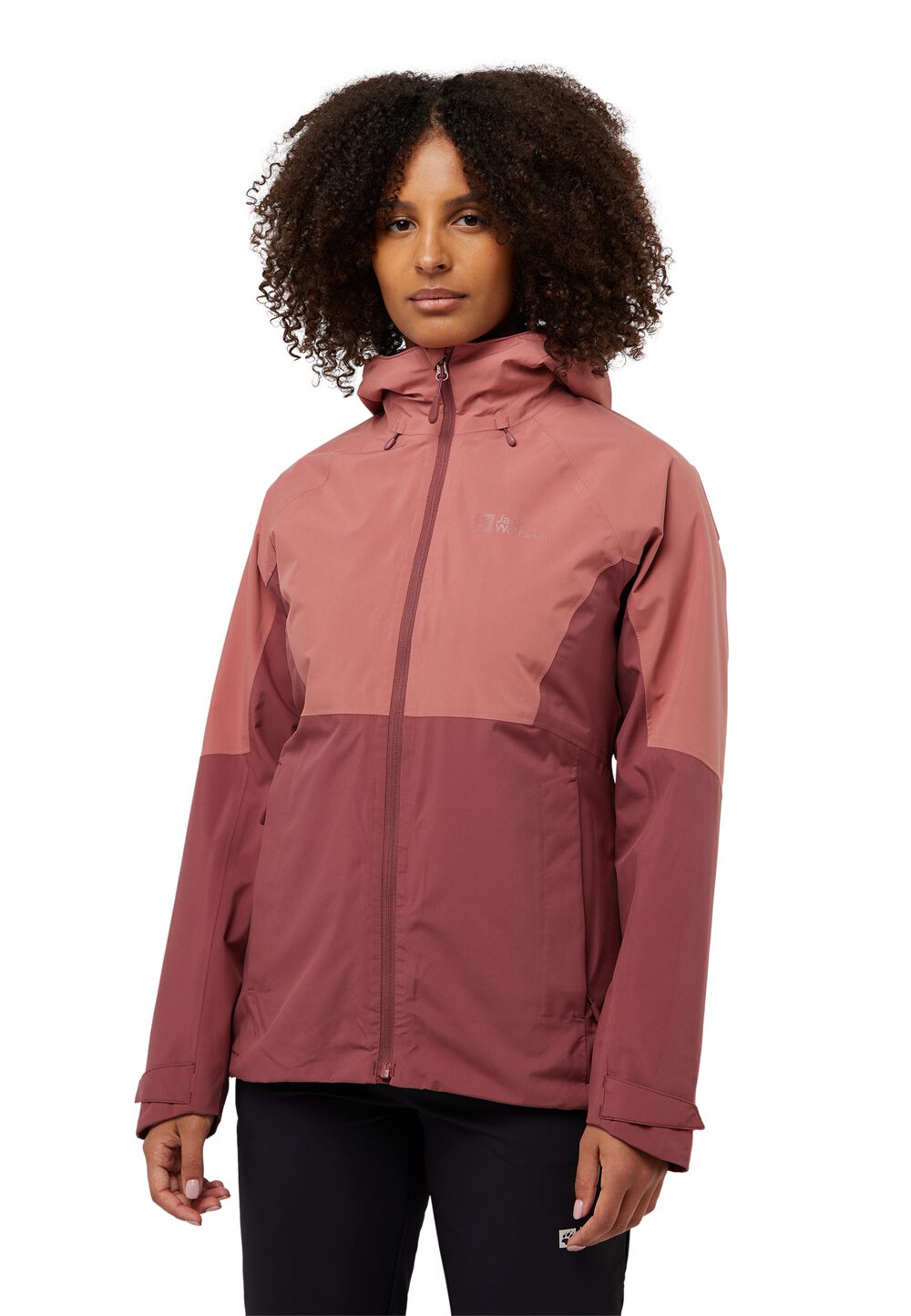 Jack Wolfskin 3 in 1 Jacke Damen Glaabach 3in1 Jacket Women M red ochre red ochre von Jack Wolfskin