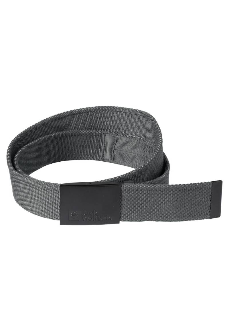 Jack Wolfskin Gürtel mit Geheimfach Hidden Belts 95 dark grey Dark Grey von Jack Wolfskin