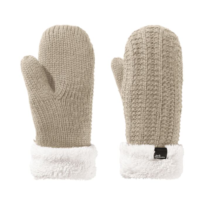 Jack Wolfskin Handschuhe highloft knit, sand, M von Jack Wolfskin