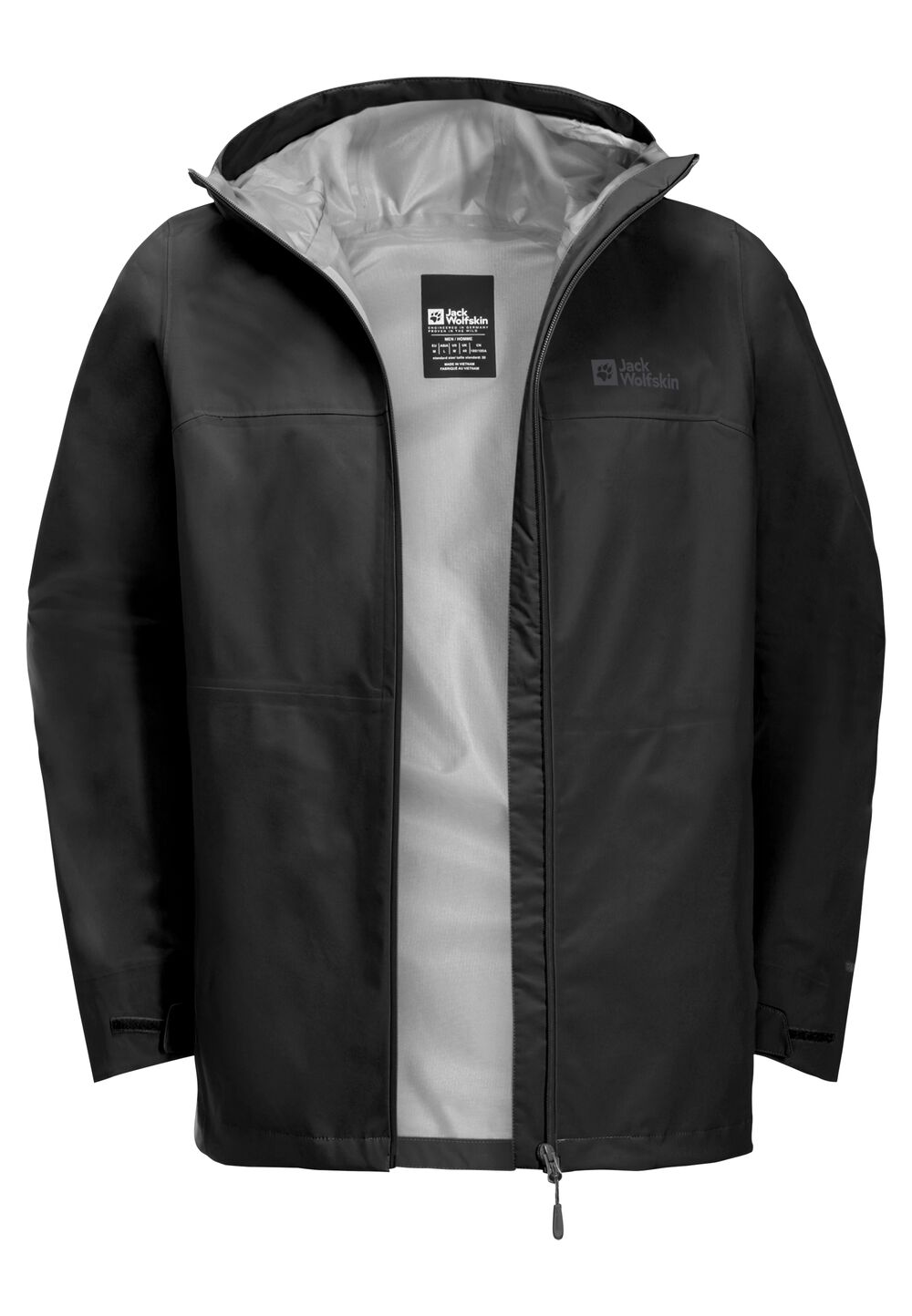 Jack Wolfskin Hardshell-Regenjacke Herren Highest Peak 3L Jacket Men XXL black black von Jack Wolfskin