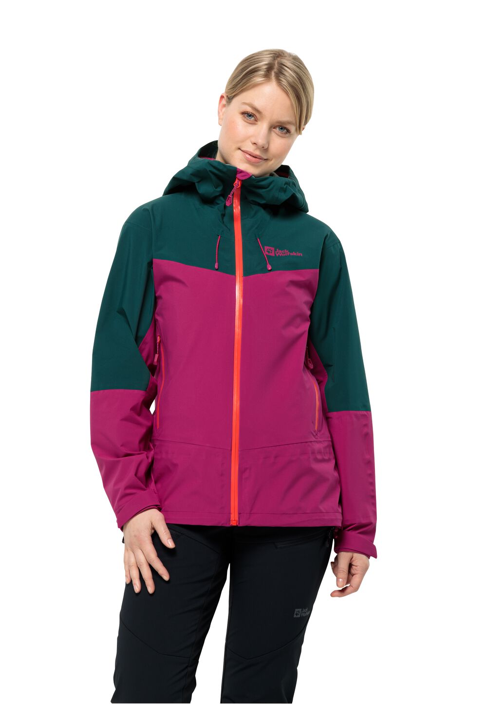 Jack Wolfskin Hardshell Skitouren-Jacke Damen Alpspitze Tour 3L Jacket Women L new magenta new magenta von Jack Wolfskin