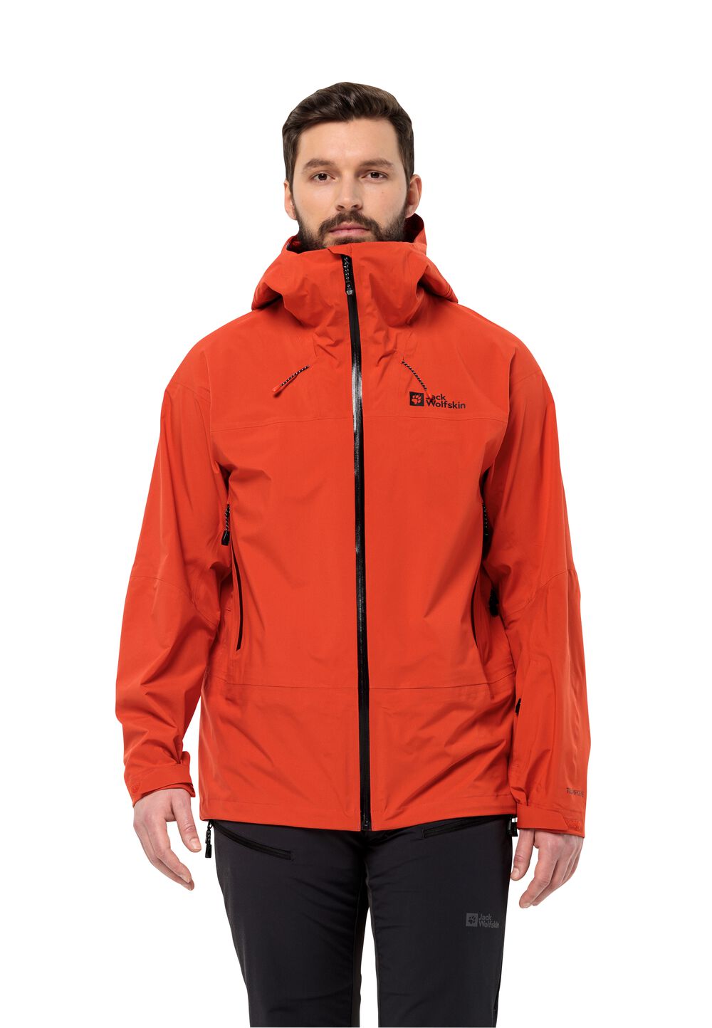 Jack Wolfskin Hardshell Skitouren-Jacke Herren Alpspitze Tour 3L Jacket Men L strong red strong red von Jack Wolfskin