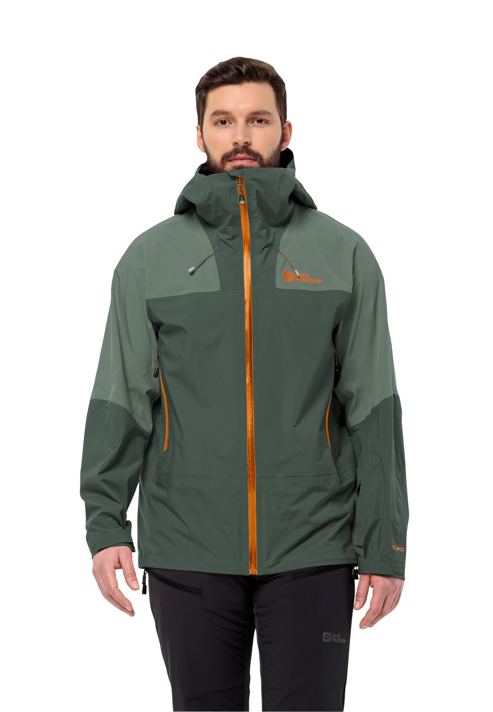 Jack Wolfskin Hardshell Skitouren-Jacke Herren Alpspitze Tour 3L Jacket Men S black olive black olive von Jack Wolfskin