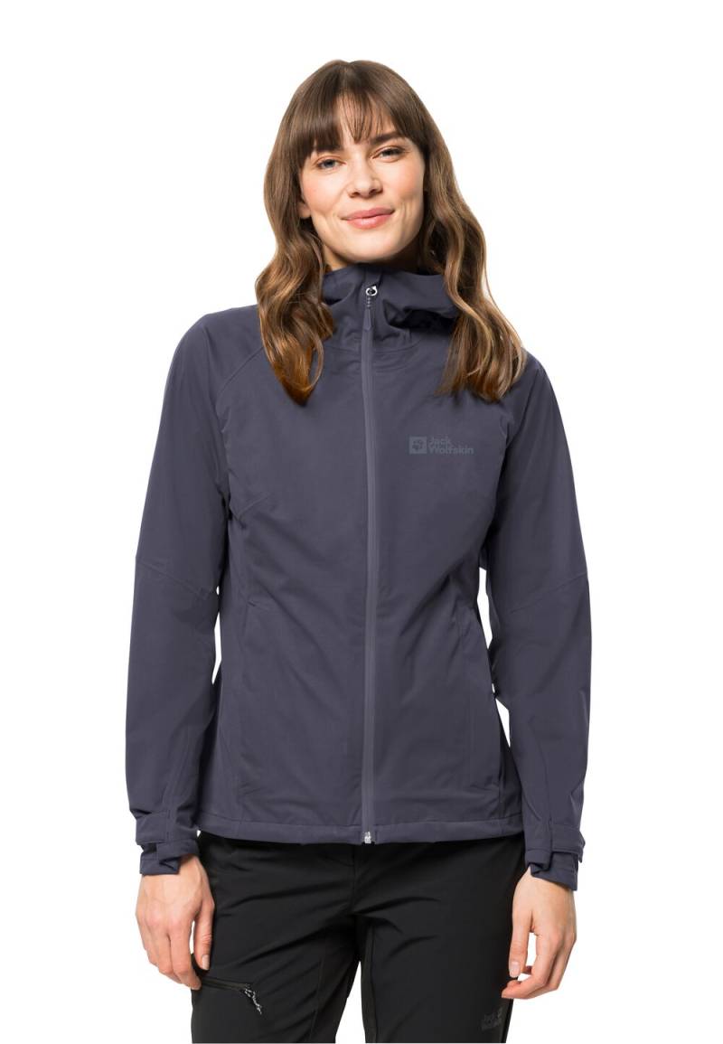 Jack Wolfskin Highest Peak Jacket Women L graphite Graphite von Jack Wolfskin