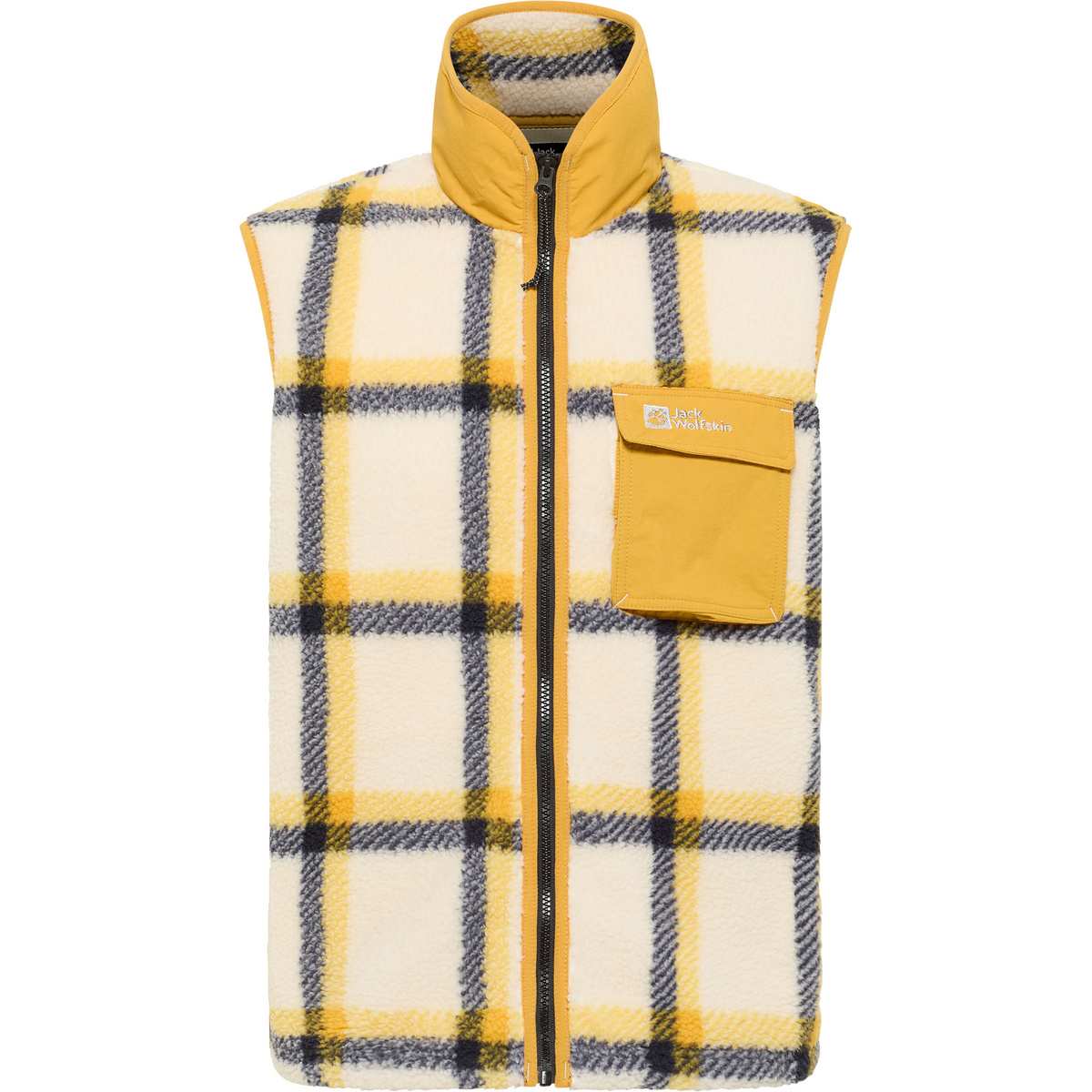 Jack Wolfskin Herren Felslicht Check Weste Jack Wolfskin Herren Felslicht Check Weste von Jack Wolfskin
