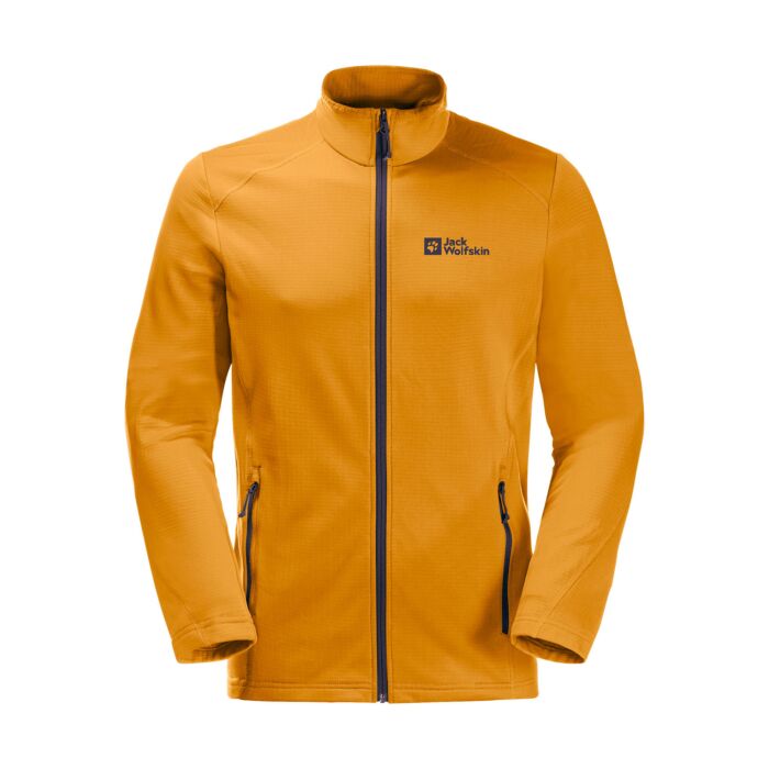 Jack Wolfskin Herren Fleece Jacke Kolbenberg FZ M, mandarine von Jack Wolfskin