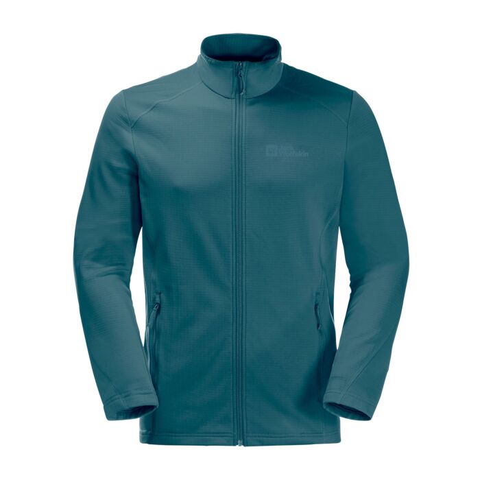 Jack Wolfskin Herren Fleece Jacke Kolbenberg FZ M, stahlblau, Xxxl von Jack Wolfskin