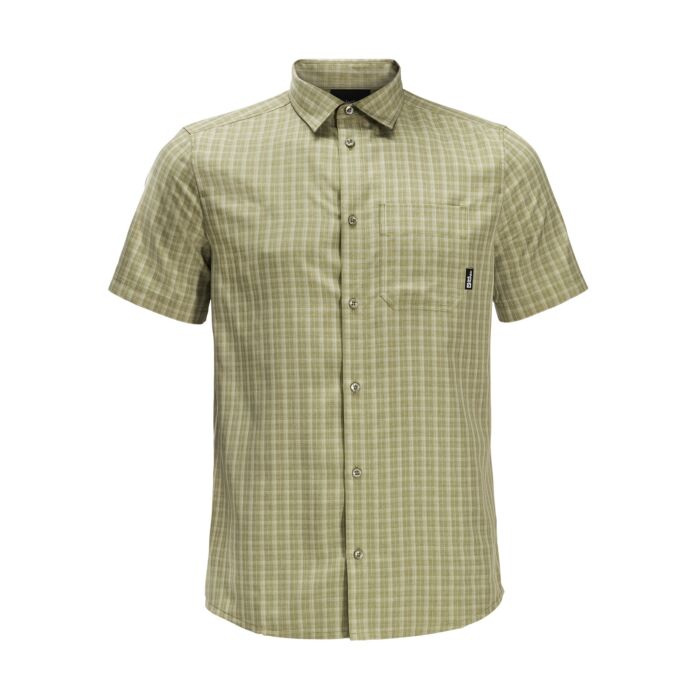 Jack Wolfskin Herren Hemd EL Dorado Shirt, hellgrün, XL von Jack Wolfskin