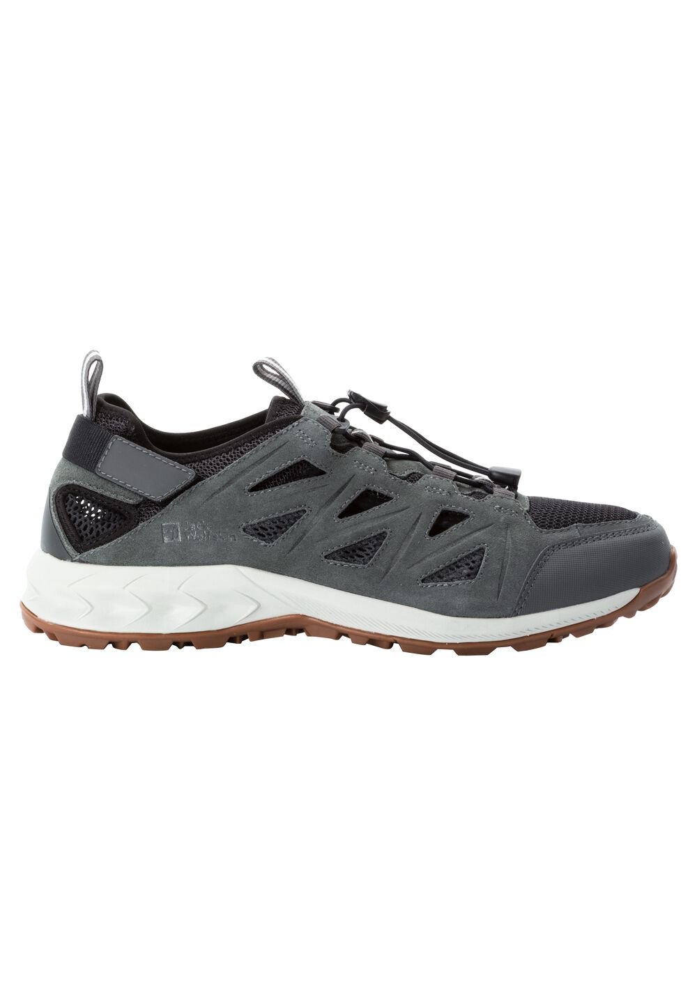 Jack Wolfskin Herren Wanderschuhe Woodland 2 Hybrid Low Men 39.5 grau slate von Jack Wolfskin