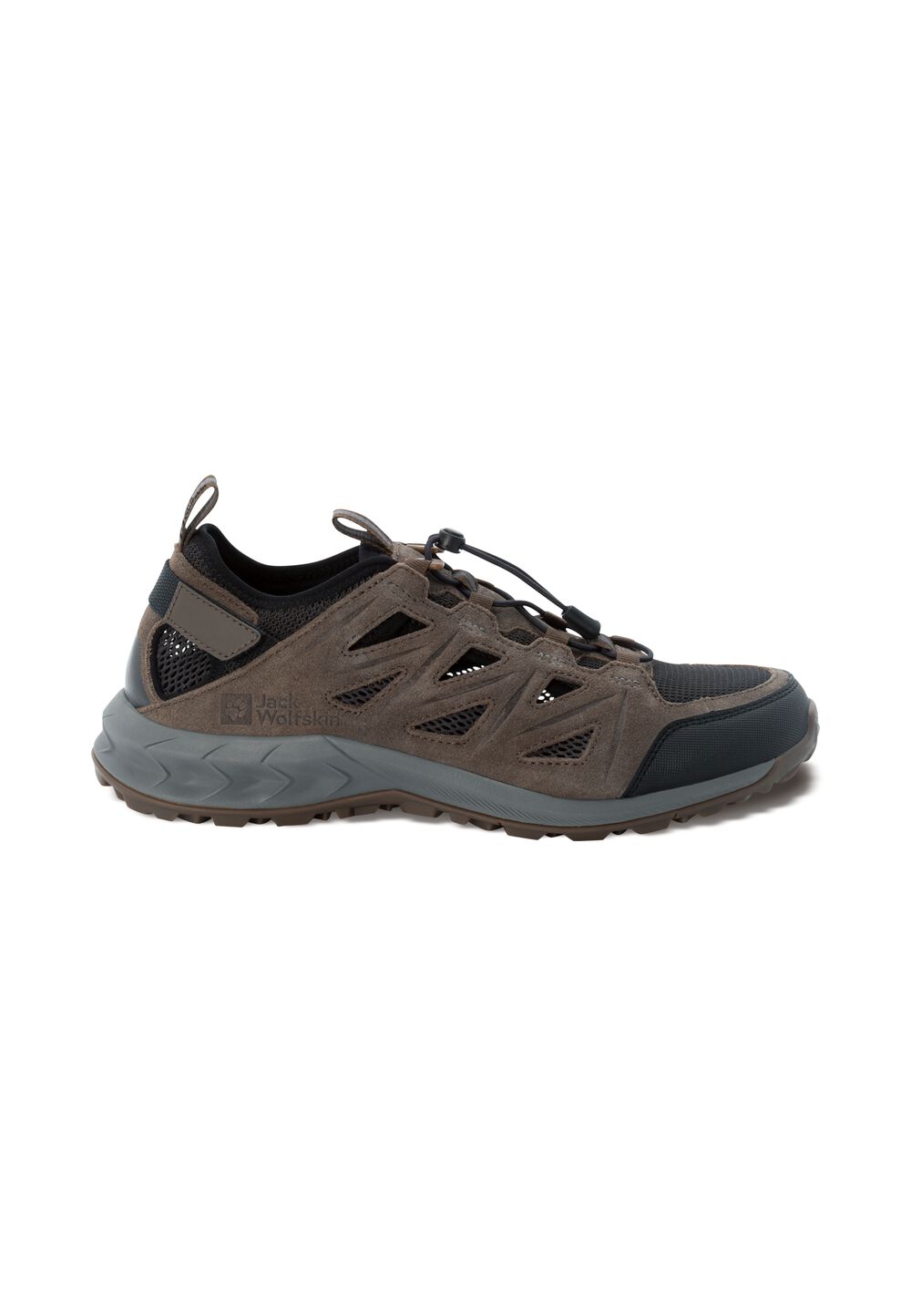 Jack Wolfskin Herren Wanderschuhe Woodland 2 Hybrid Low Men 40 brown / phantom brown / phantom von Jack Wolfskin