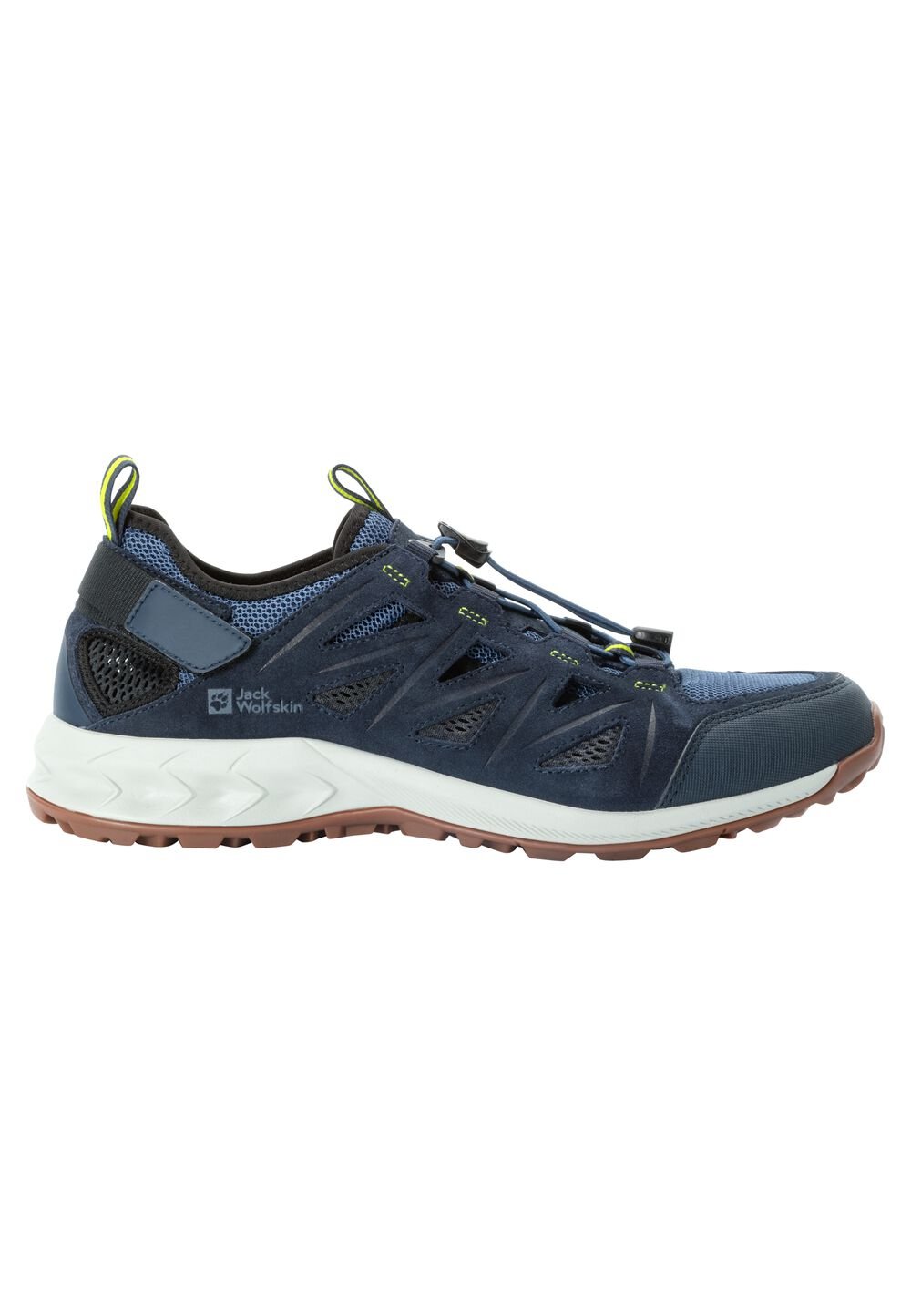 Jack Wolfskin Herren Wanderschuhe Woodland 2 Hybrid Low Men 42 blau night blue von Jack Wolfskin