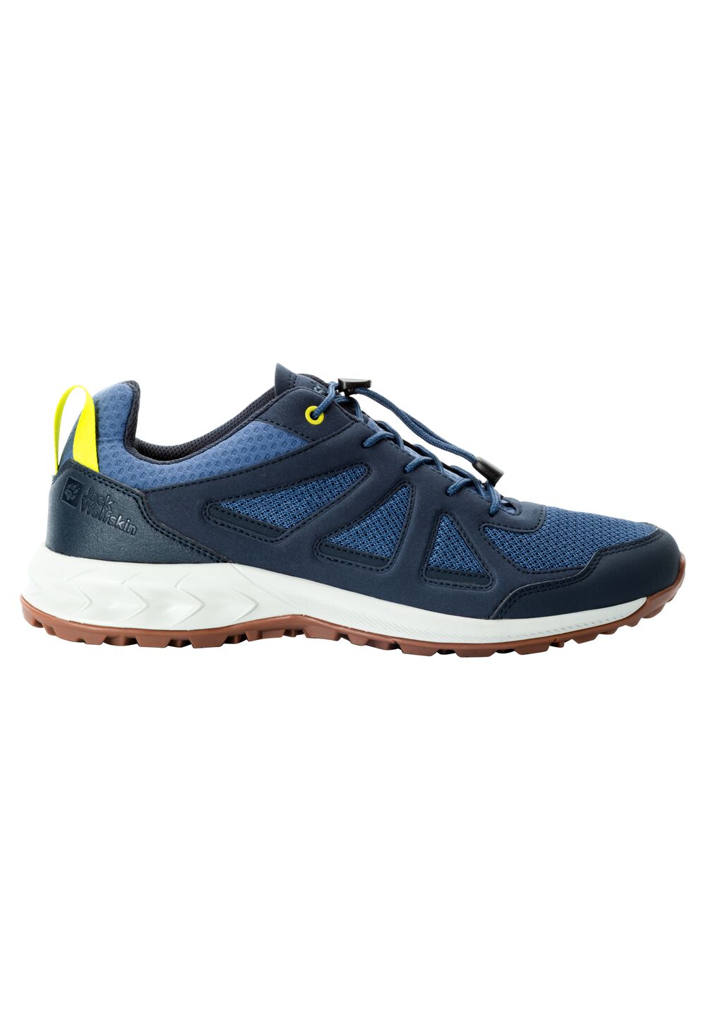 Jack Wolfskin Herren Wanderschuhe Woodland 2 Vent Support System Low Men 39.5 blau night blue von Jack Wolfskin