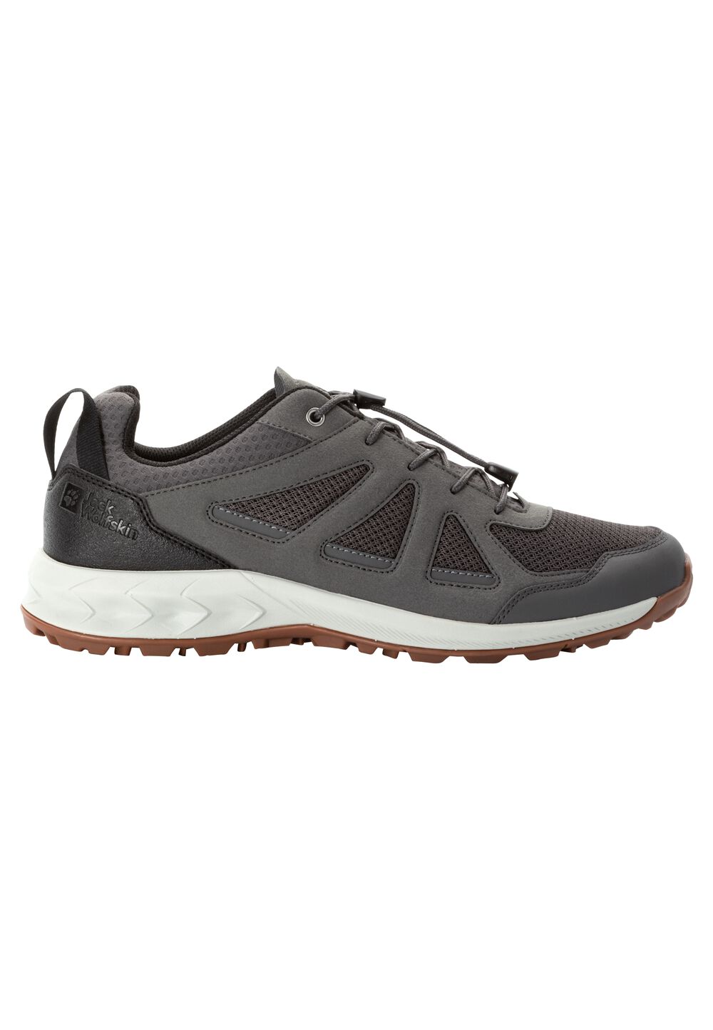 Jack Wolfskin Herren Wanderschuhe Woodland 2 Vent Support System Low Men 40 grau slate von Jack Wolfskin