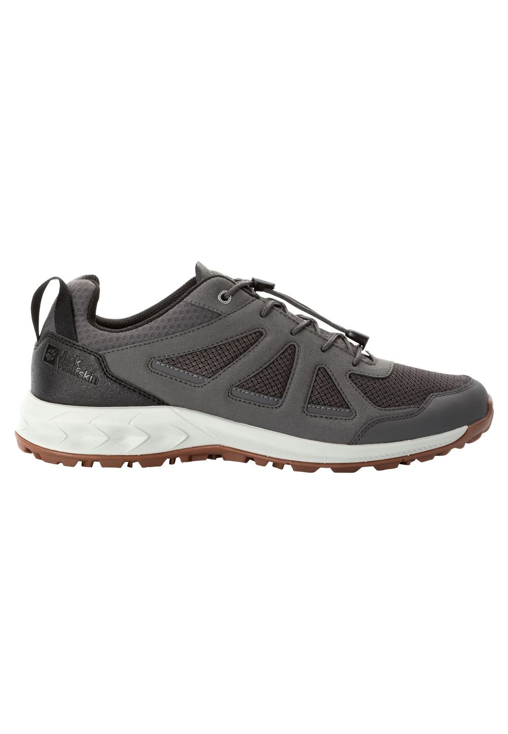 Jack Wolfskin Herren Wanderschuhe Woodland 2 Vent Support System Low Men 44.5 grau slate von Jack Wolfskin