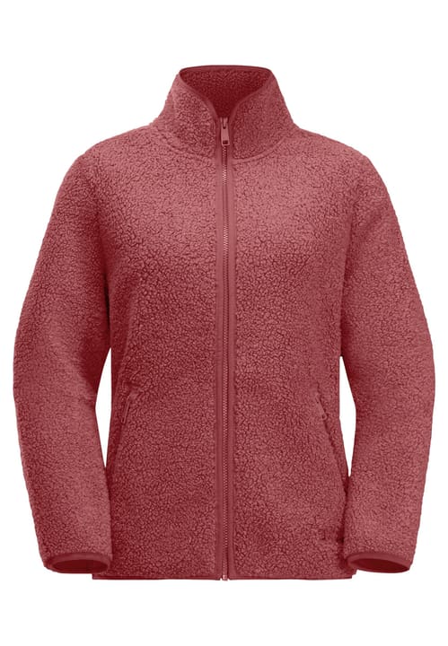 Jack Wolfskin High Curl Fleecejacke koralle von Jack Wolfskin