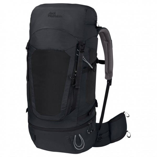 Jack Wolfskin - Highland Trail 55+5 - Trekkingrucksack Gr 55+5 l schwarz von Jack Wolfskin