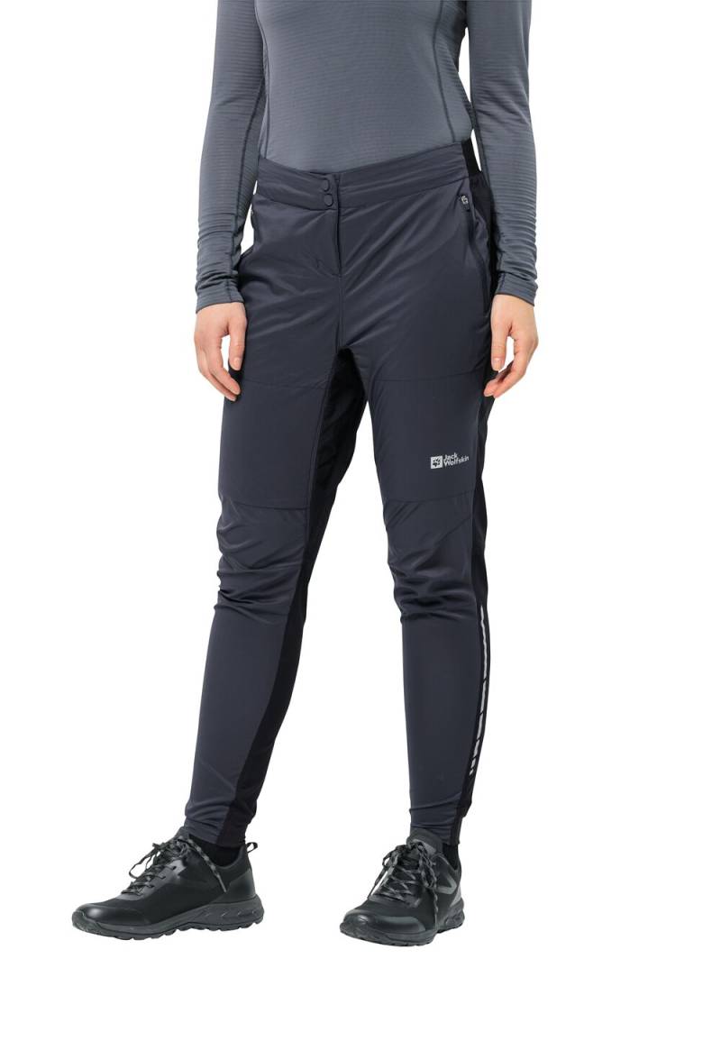 Jack Wolfskin Hochatmungsaktive Fahrradhose Damen Morobbia Alpha Pants Women L graphite Graphite von Jack Wolfskin