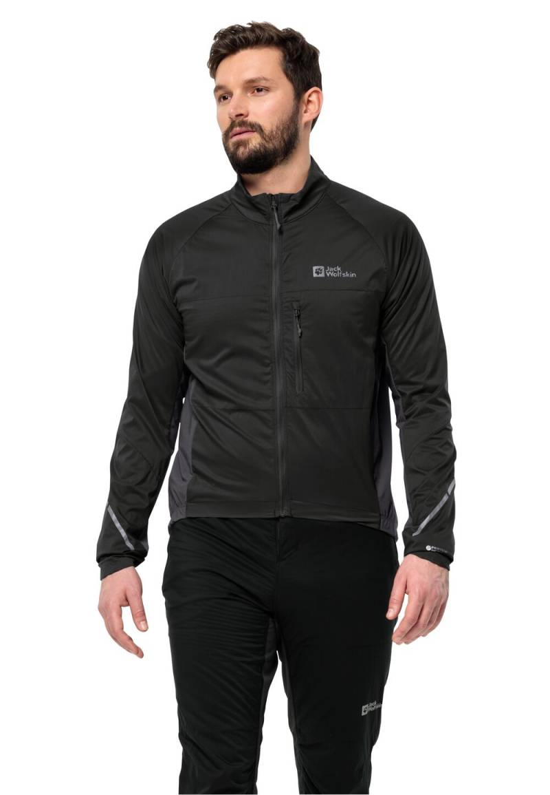 Jack Wolfskin Hochatmungsaktive Fahrradjacke Herren Morobbia Alpha Ins Jacket Men L black black von Jack Wolfskin