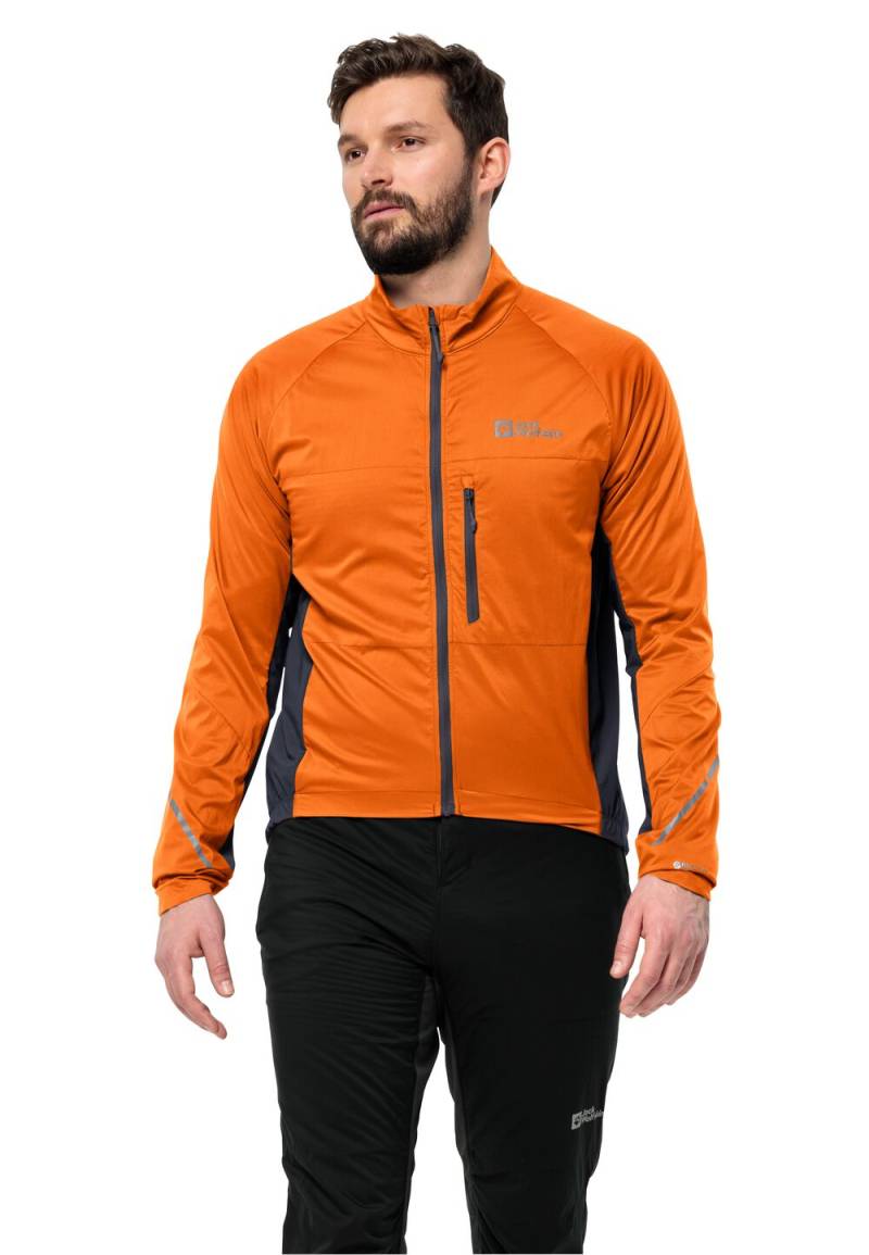 Jack Wolfskin Hochatmungsaktive Fahrradjacke Herren Morobbia Alpha Ins Jacket Men XL blood orange blood orange von Jack Wolfskin