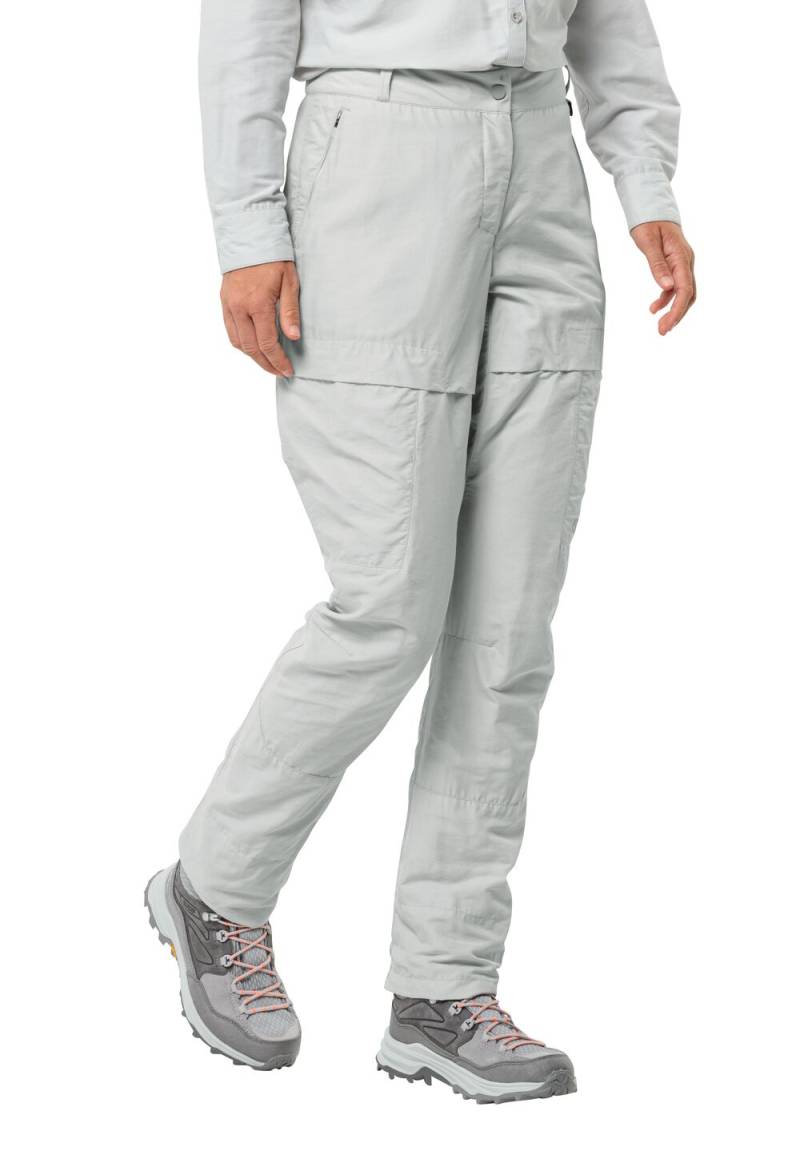 Jack Wolfskin Hose mit Mückenschutz Damen Barrier Pant Women 34 cool grey Cool Grey von Jack Wolfskin