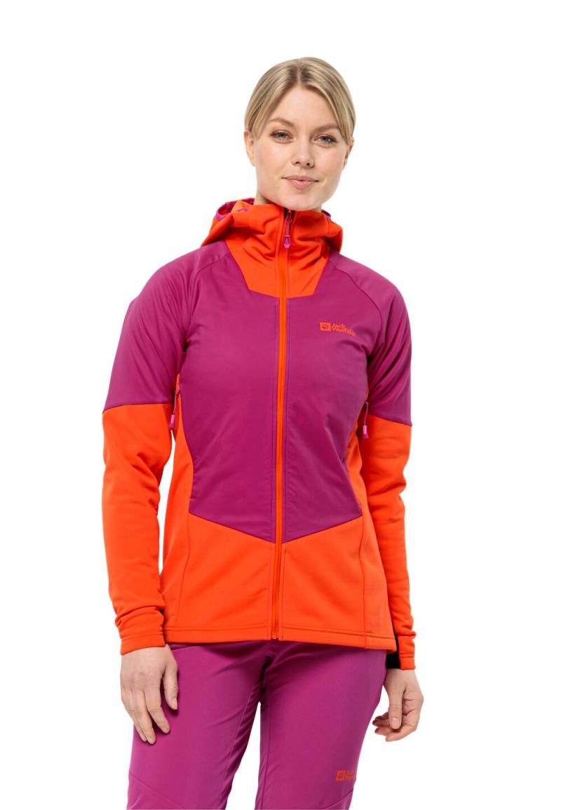 Jack Wolfskin Hybrid-Skitouren-Jacke Damen Alpspitze Ins Hybrid Women M new magenta new magenta von Jack Wolfskin