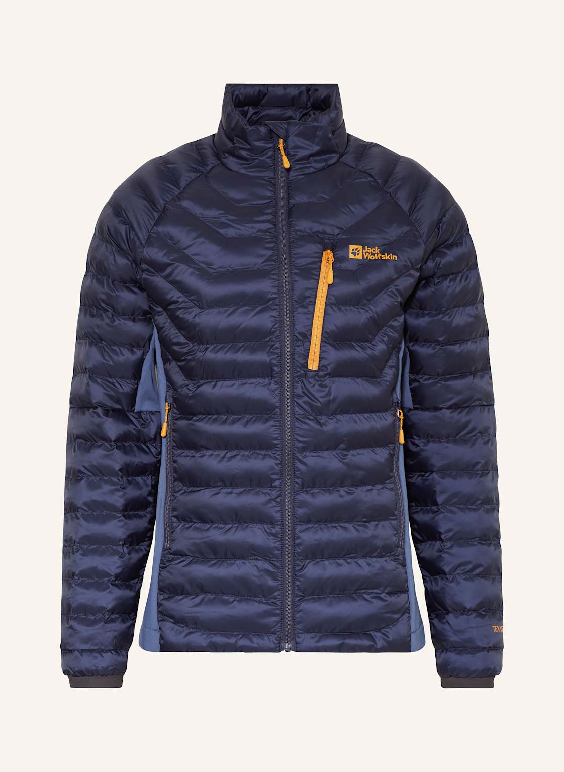 Jack Wolfskin Hybrid-Steppjacke Routeburn Pro blau von Jack Wolfskin