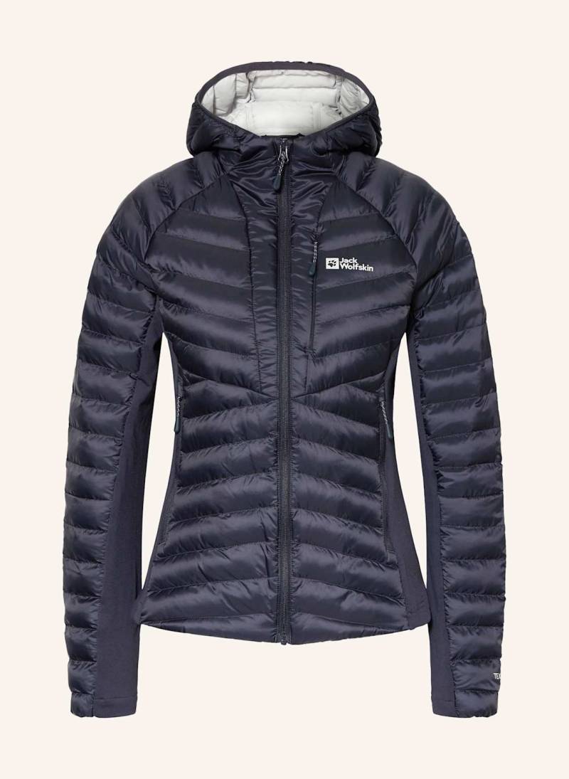 Jack Wolfskin Hybrid-Steppjacke Routeburn Pro grau von Jack Wolfskin