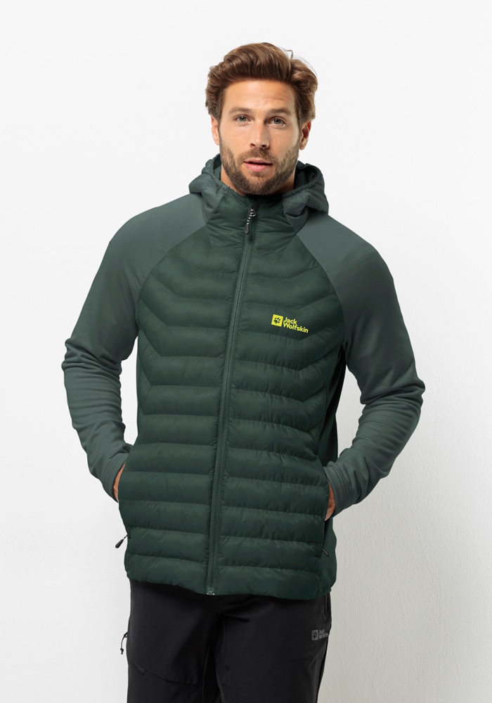 Jack Wolfskin Hybridjacke »ROUTEBURN PRO HYBRID M«, mit Kapuze Jack Wolfskin Hybridjacke »ROUTEBURN PRO HYBRID M«, mit Kapuze von Jack Wolfskin