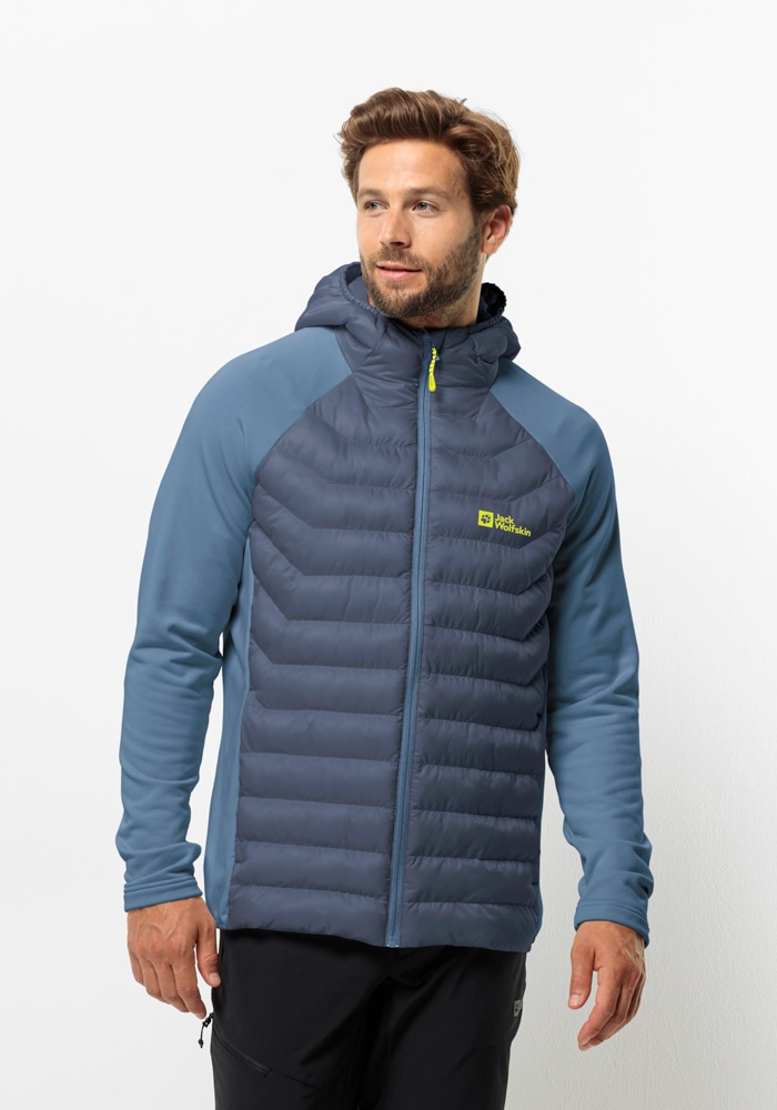 Jack Wolfskin Hybridjacke »ROUTEBURN PRO HYBRID M«, mit Kapuze von Jack Wolfskin