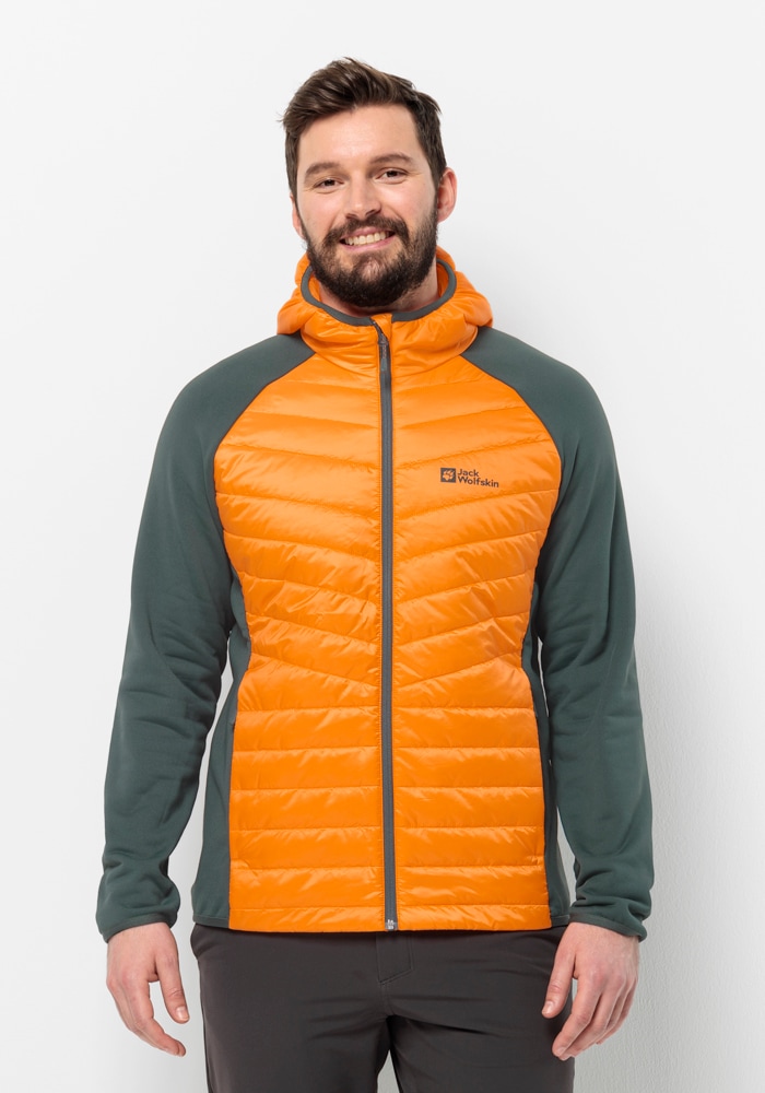 Jack Wolfskin Hybridjacke »ROUTEBURN PRO HYBRID M«, mit Kapuze von Jack Wolfskin