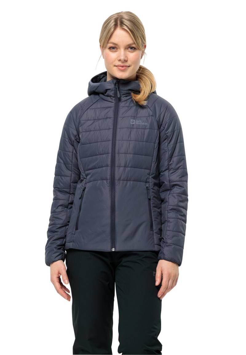 Jack Wolfskin Isolationsjacke Damen Lapawa Ins Hoody Women XS graphite graphite von Jack Wolfskin