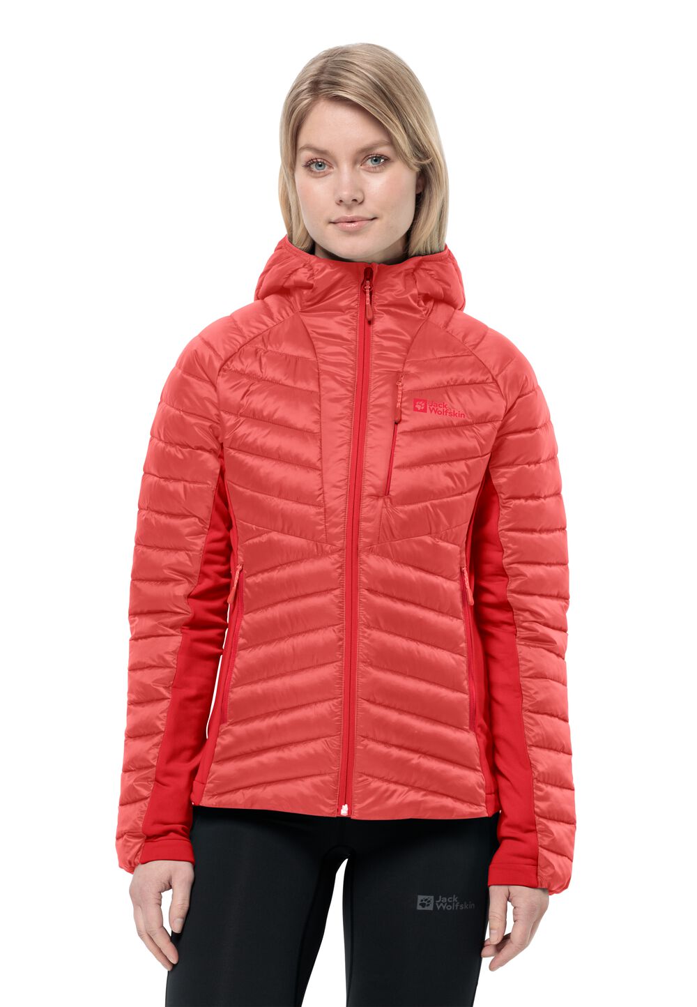 Jack Wolfskin Isolationsjacke Damen Routeburn Pro Ins Jacket Women L rot vibrant red von Jack Wolfskin