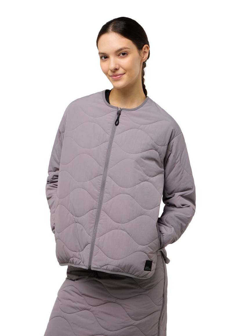 Jack Wolfskin Isolationsjacke Damen Wandersome Ins Jacket Women M dark taupe dark taupe von Jack Wolfskin