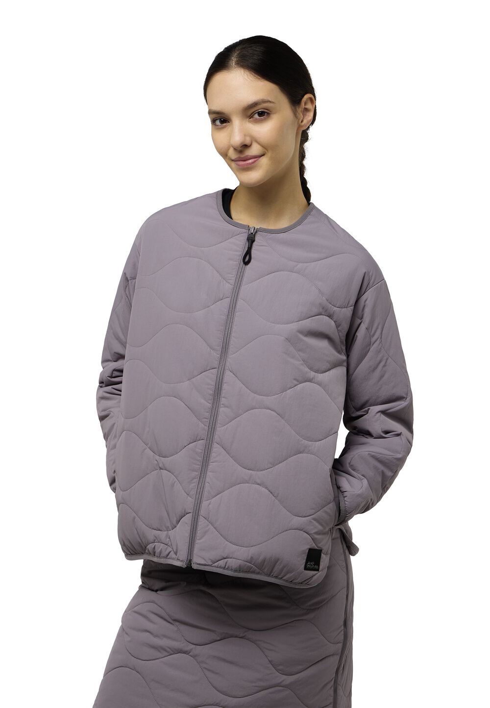 Jack Wolfskin Isolationsjacke Damen Wandersome Ins Jacket Women S dark taupe dark taupe von Jack Wolfskin