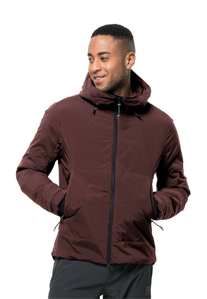 Jack Wolfskin Isolationsjacke Herren Bike Commute Ins Jacket Men XXXL dark maroon dark maroon von Jack Wolfskin