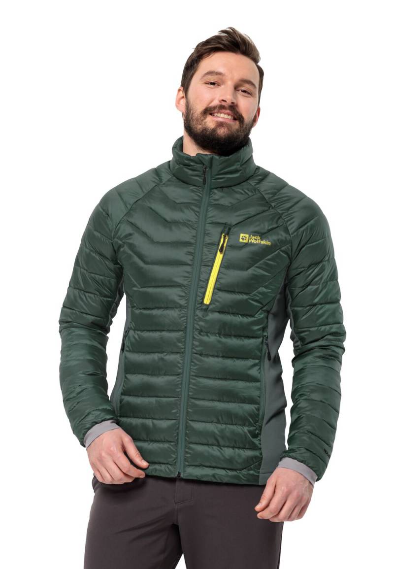 Jack Wolfskin Isolationsjacke Herren Routeburn Pro Ins Jacket Men L black olive / firefly black olive / firefly von Jack Wolfskin