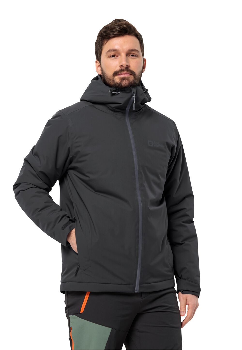 Jack Wolfskin Isolationsjacke Herren Wisper Ins Jacket Men XXL black black von Jack Wolfskin