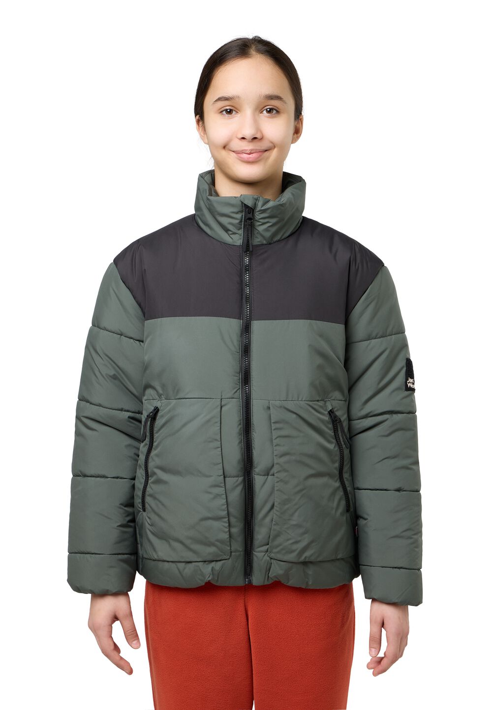 Jack Wolfskin Isolationsjacke Teenager Teen Ins Jacket Youth 128 slate green slate green von Jack Wolfskin