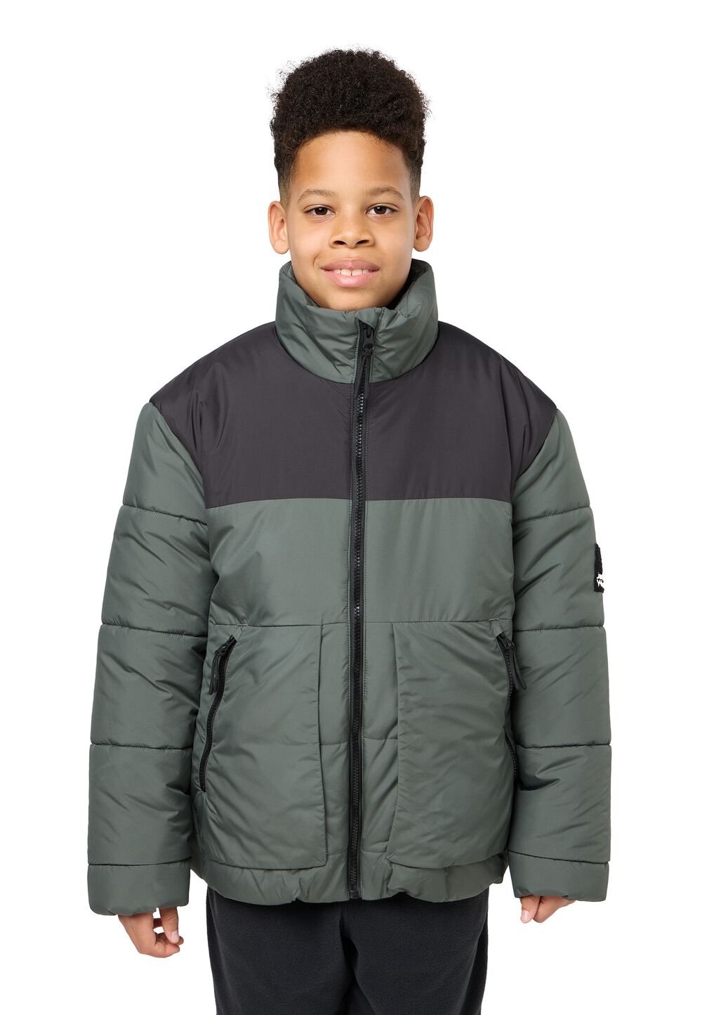 Jack Wolfskin Isolationsjacke Teenager Teen Ins Jacket Youth 152 granite black granite black von Jack Wolfskin