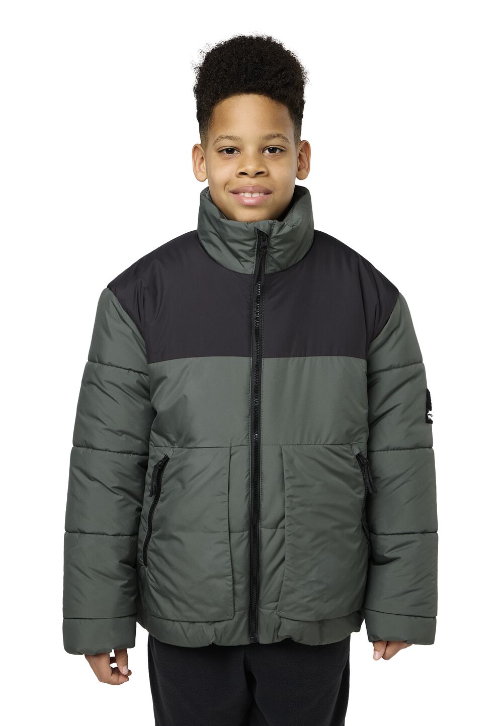 Jack Wolfskin Isolationsjacke Teenager Teen Ins Jacket Youth 164 granite black granite black von Jack Wolfskin