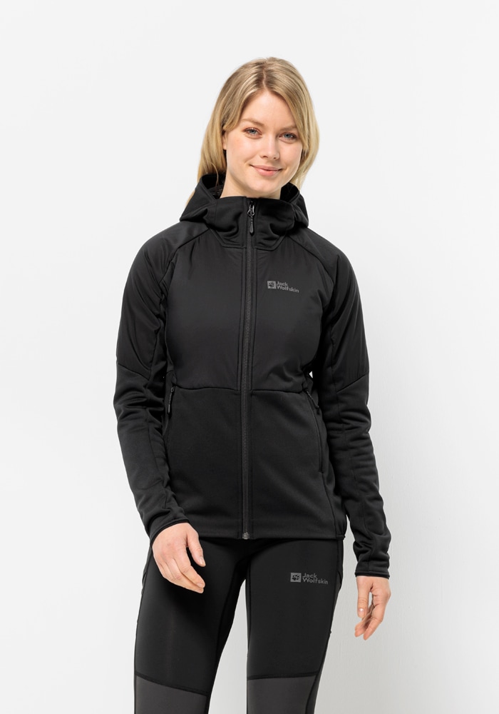 Jack Wolfskin Kapuzenfleecejacke »ALPGRAT PRO INS FZ W«, mit Kapuze von Jack Wolfskin