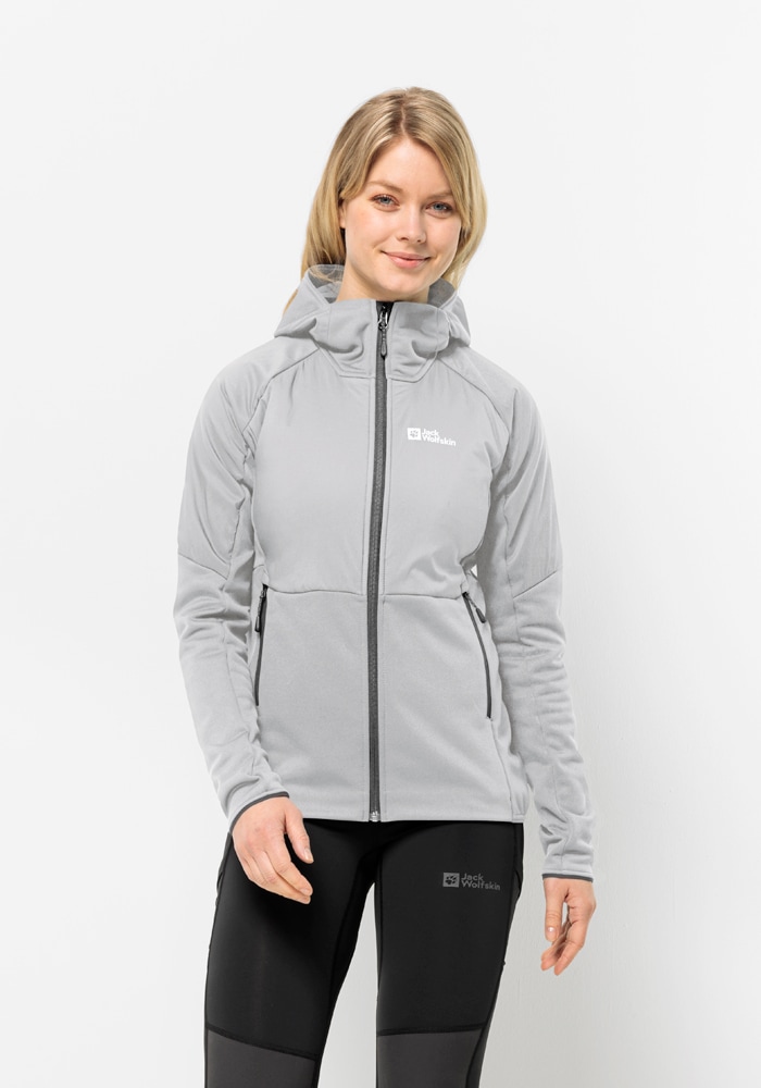 Jack Wolfskin Kapuzenfleecejacke »ALPGRAT PRO INS FZ W«, mit Kapuze von Jack Wolfskin