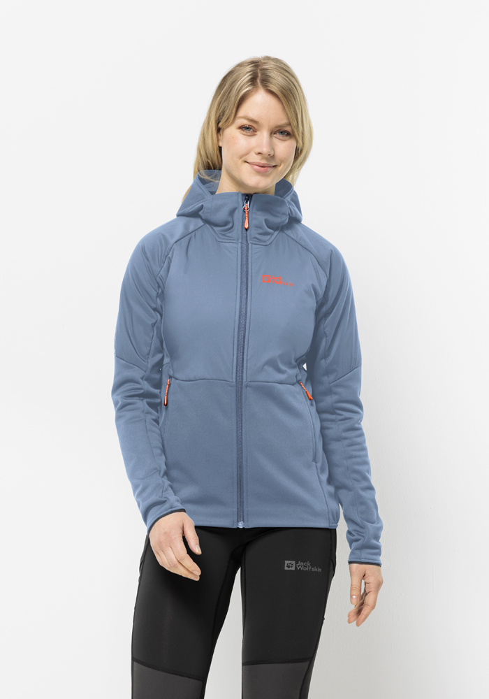 Jack Wolfskin Kapuzenfleecejacke »ALPGRAT PRO INS FZ W«, mit Kapuze von Jack Wolfskin