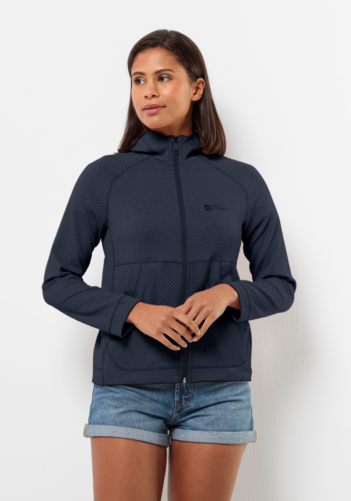 Jack Wolfskin Kapuzenfleecejacke »FERNWEH HOODED JKT W«, mit Kapuze von Jack Wolfskin