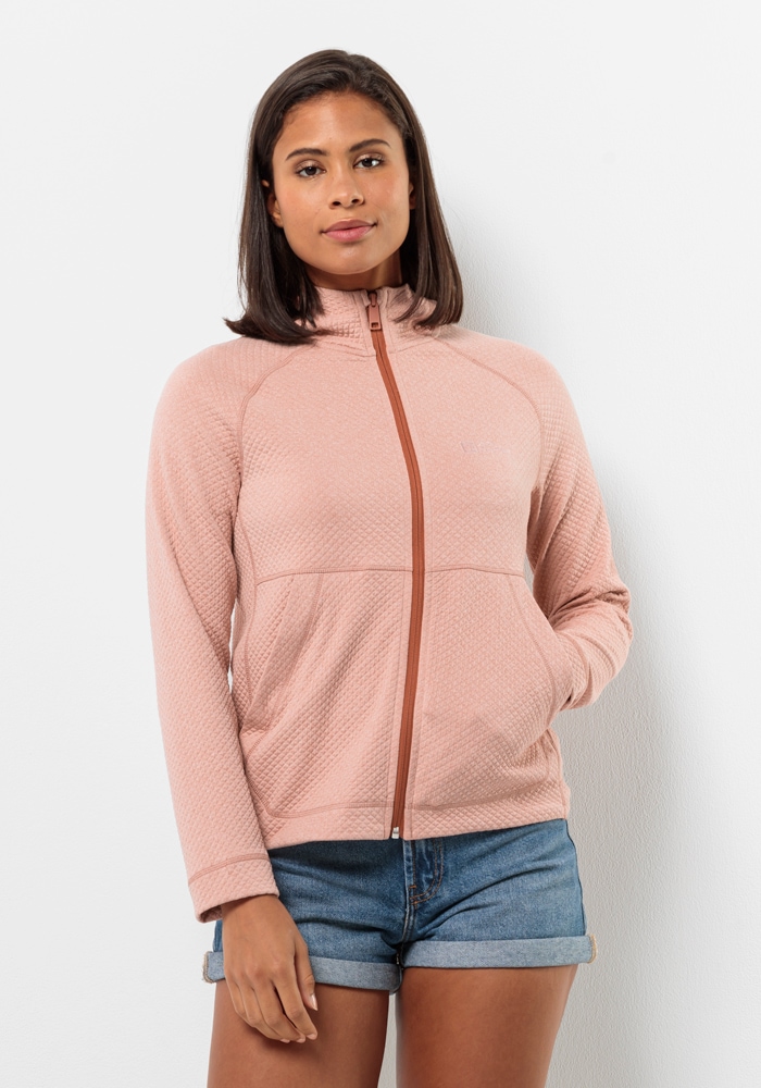 Jack Wolfskin Kapuzenfleecejacke »FERNWEH HOODED JKT W«, mit Kapuze Jack Wolfskin Kapuzenfleecejacke »FERNWEH HOODED JKT W«, mit Kapuze von Jack Wolfskin