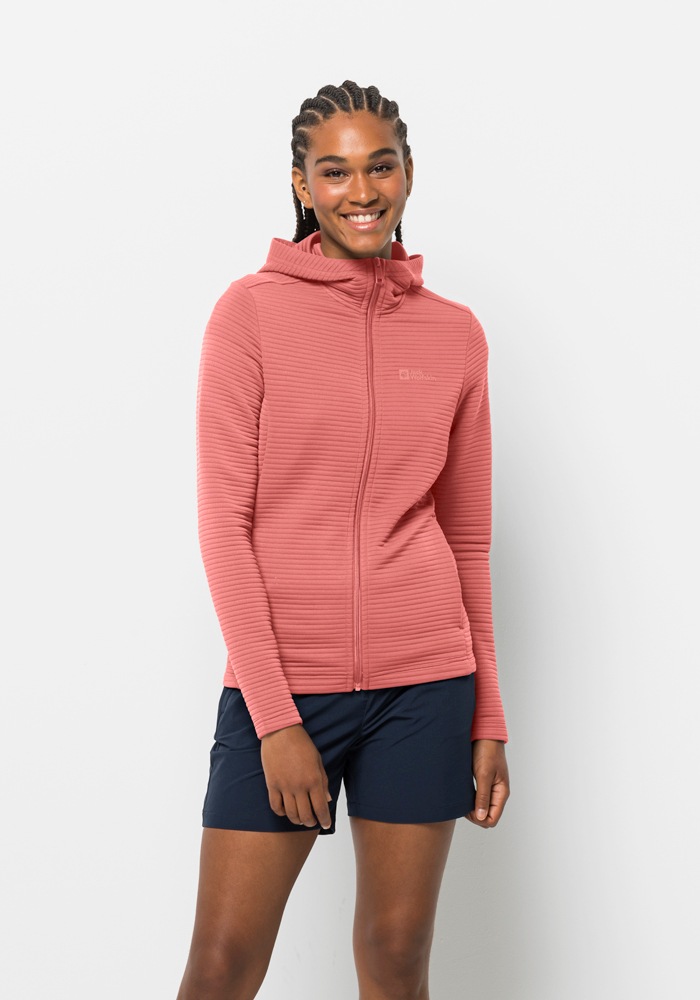 Jack Wolfskin Kapuzenfleecejacke »MODESTO HOODED JKT WOMEN«, mit Kapuze von Jack Wolfskin