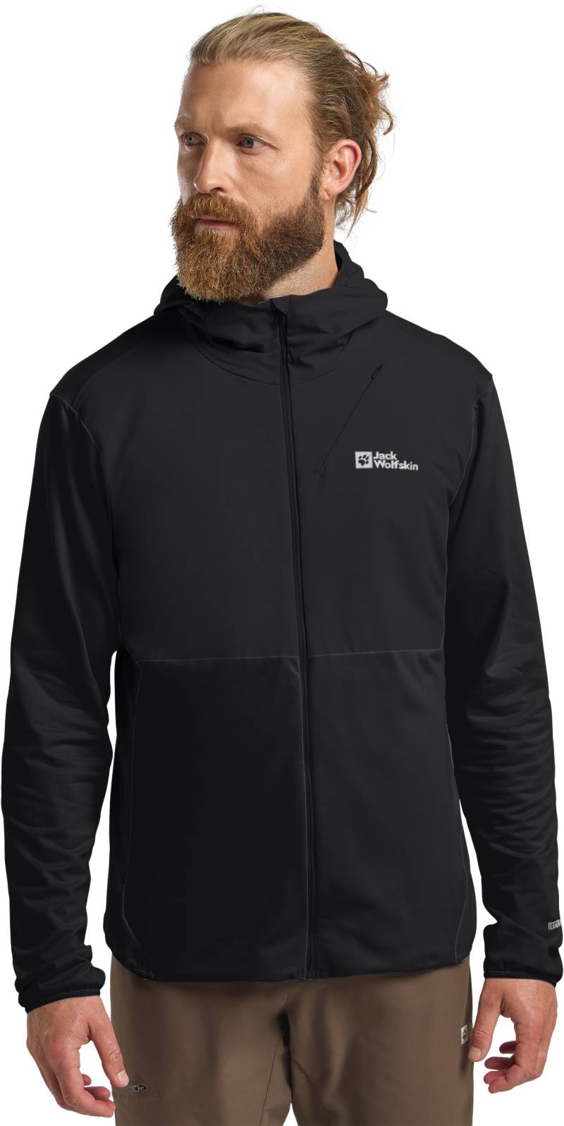 Jack Wolfskin Kapuzenfleecejacke »PRELIGHT TRAIL HOODY M«, mit Kapuze von Jack Wolfskin