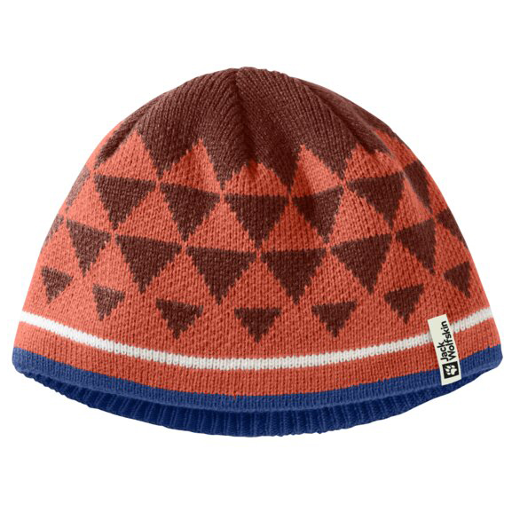 Jack Wolfskin - Kid's Actamic Beanie - Mütze Gr S rot von Jack Wolfskin